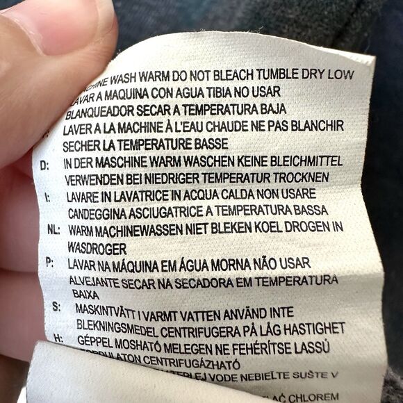 Vans Hoodie Youth Unisex XL Pullover Cross Over V Neck Long Sleeve Fair Isle - Picture 8 of 10